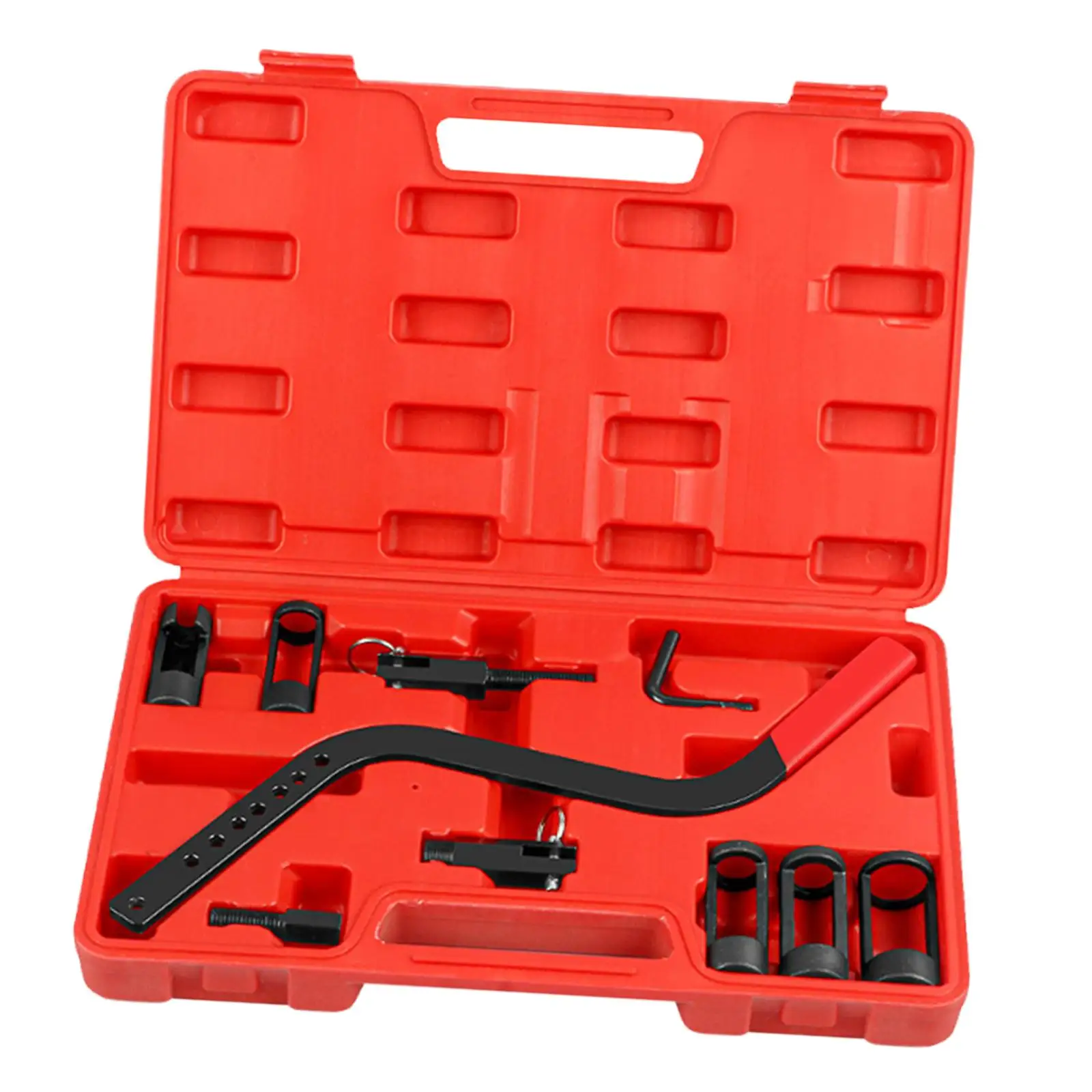 

Valve Spring Compressor Tool with Storage Case Valve Stem Seal Removal Tool