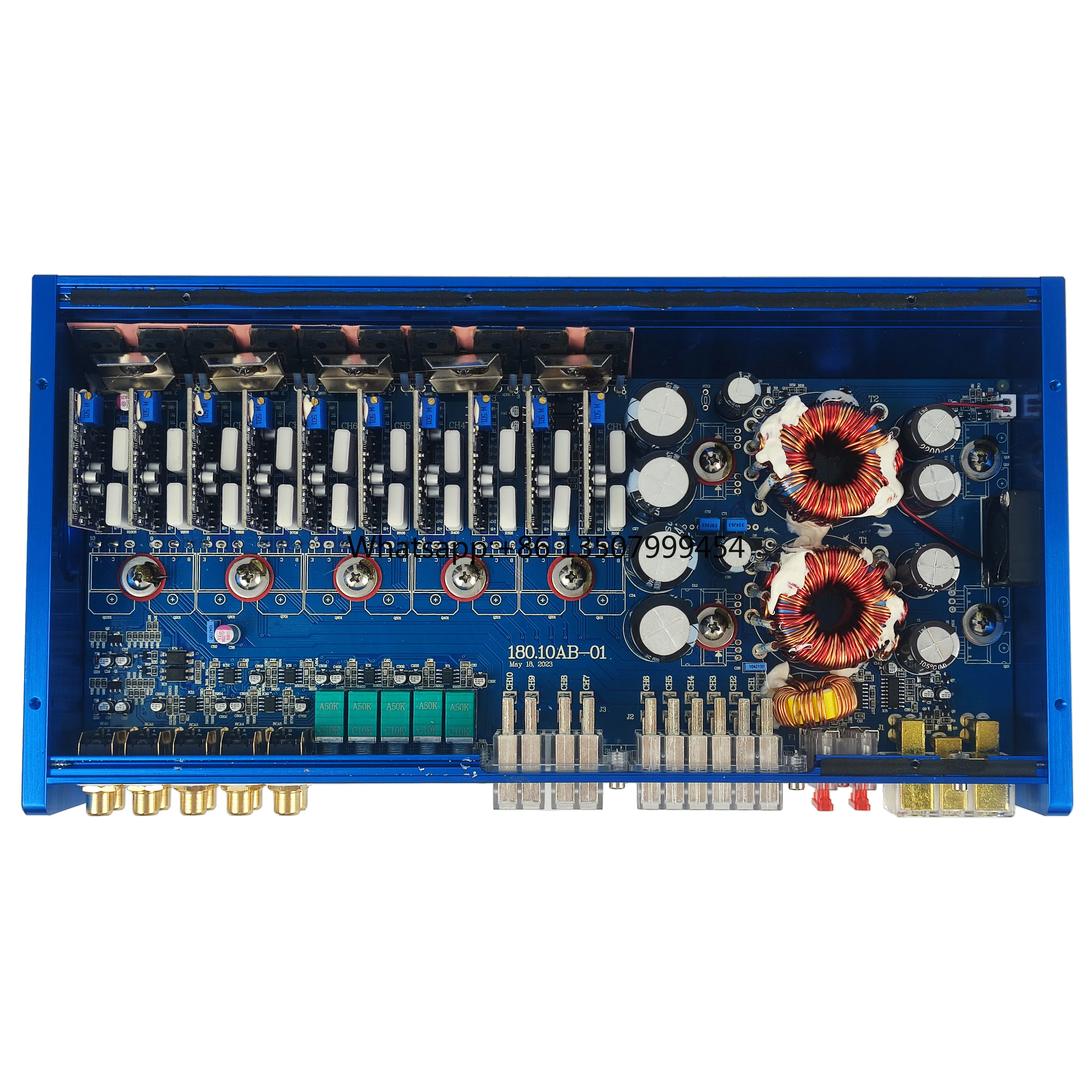 OEM Factory High Quality Class AB Monoblock Power Amplifier Car High Frequency Audio Bass Sound Amplifier Crossovers Combination