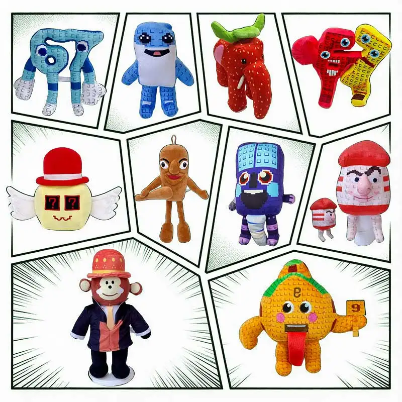 Steal A Brainrot Plush Toy Cute Figurine No.9 House Plush Toy Game Peripherial Plushies Stuffed Doll Anime Toy Kid Birthday Gift