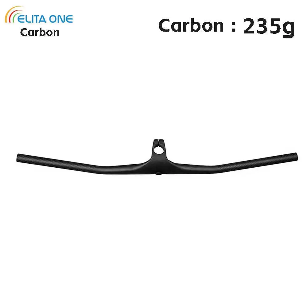 

elitaone MTB Bike Handlebar 700-800mm Carbon Integrated Handlebar -20 Degree Stem 50-100mm For Mountain Bike Bicycle Parts