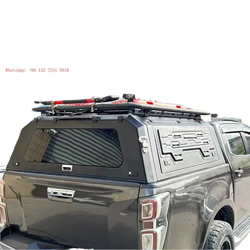 

Best Seller High Qualit Foldable Aluminum Alloy Hardtop Cargo Bed Cover Waterproof Truck Canopy