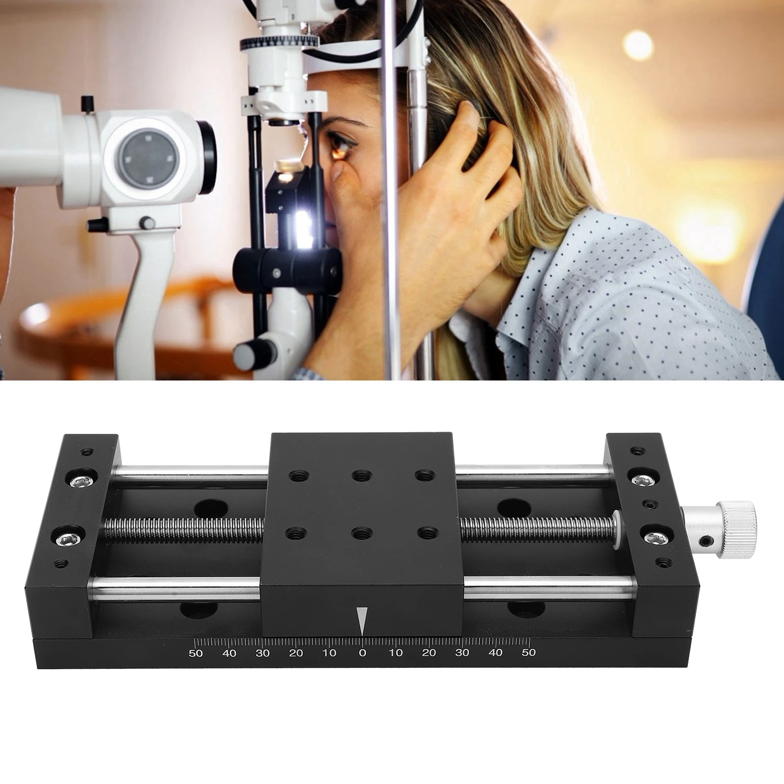 X Manual Trimming  X Sliding Stage Aluminum Alloy Fine-Tune Manual Trimming  X Tuning Platform Sliding Table