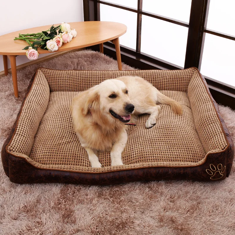 cross-border hot-selling kennel Four Seasons universal removable and washable dog mat cat nest pet supplies wholes