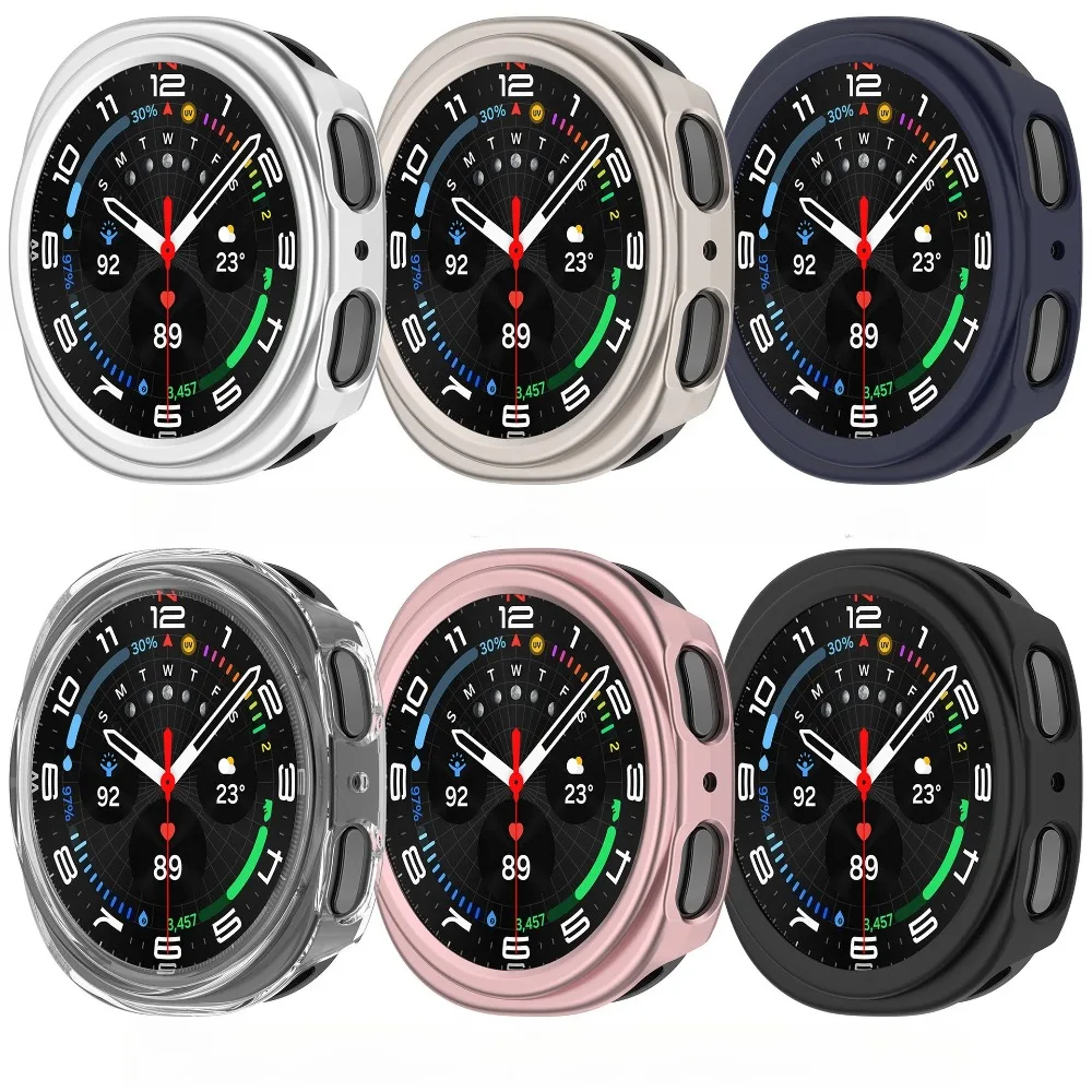 Protective Case for Samsung Galaxy Watch 8 Classic Hard PC Bumper No Screen Film for Galaxy Watch 8 40mm 44mm Cover Accessories