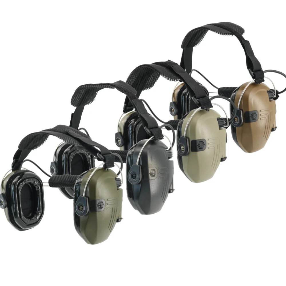 

Shooting Muffs Hearing Protection Noise Reduction Electronic Earmuffs Active Ear Protection Shooting Hunting Tactical Headphones