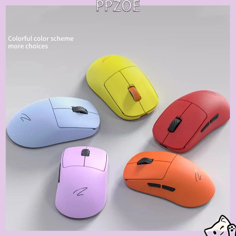 Zaopin Z2 Mini Tri‑Mode Wireless Gaming Mouse 4K Polling Rate Hot‑Swappable Micro‑Switch with Charging Dock for Laptop PC Gaming