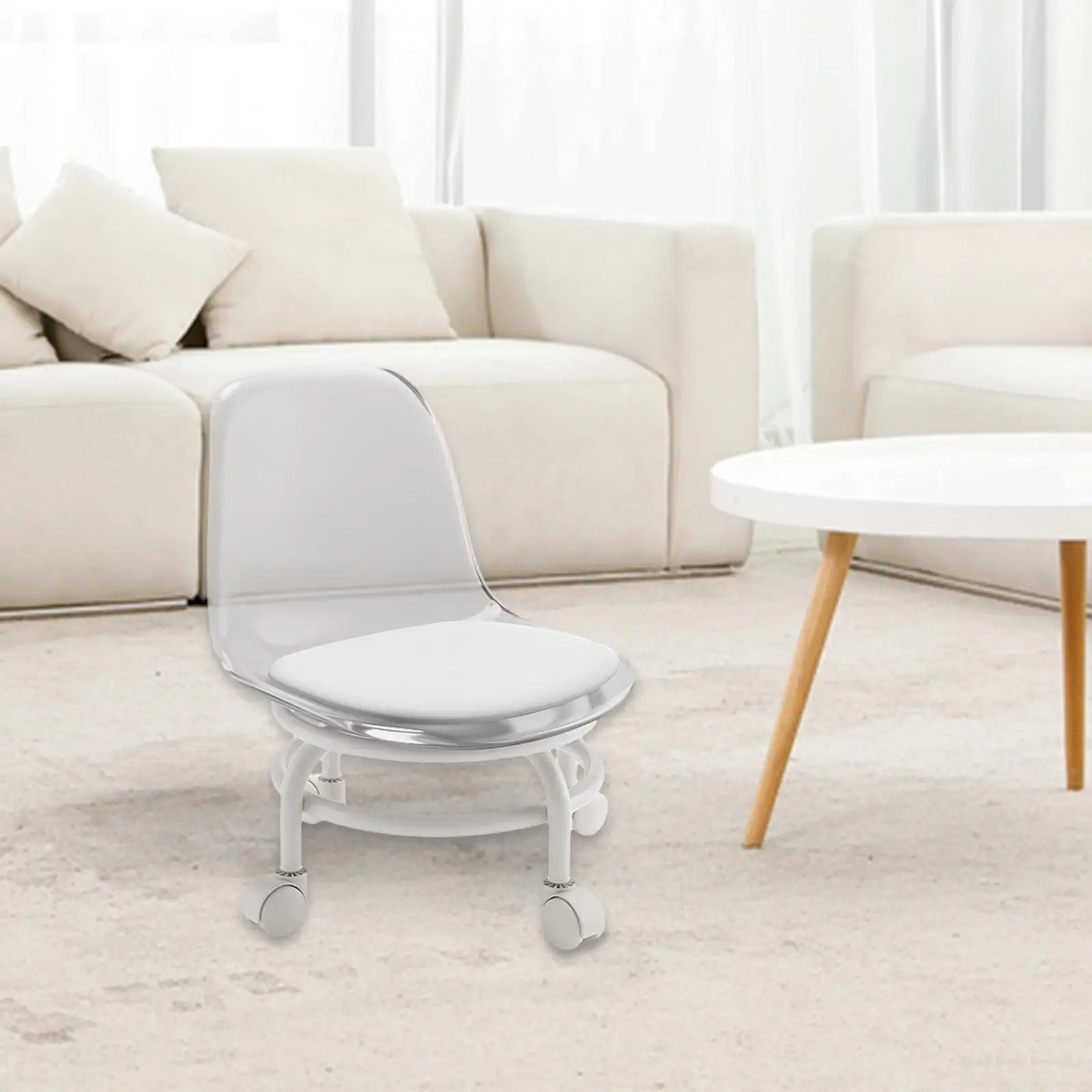 Low Rolling Stool, …