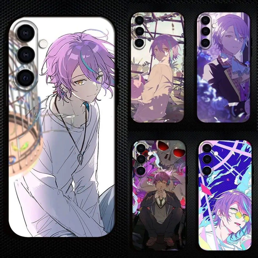 

K-Kamishiro Rui P-ProjectS Phone Case For Samsung Galaxy A73,A72,A71,A70,A53,A52,A51,Others Soft Black Cover