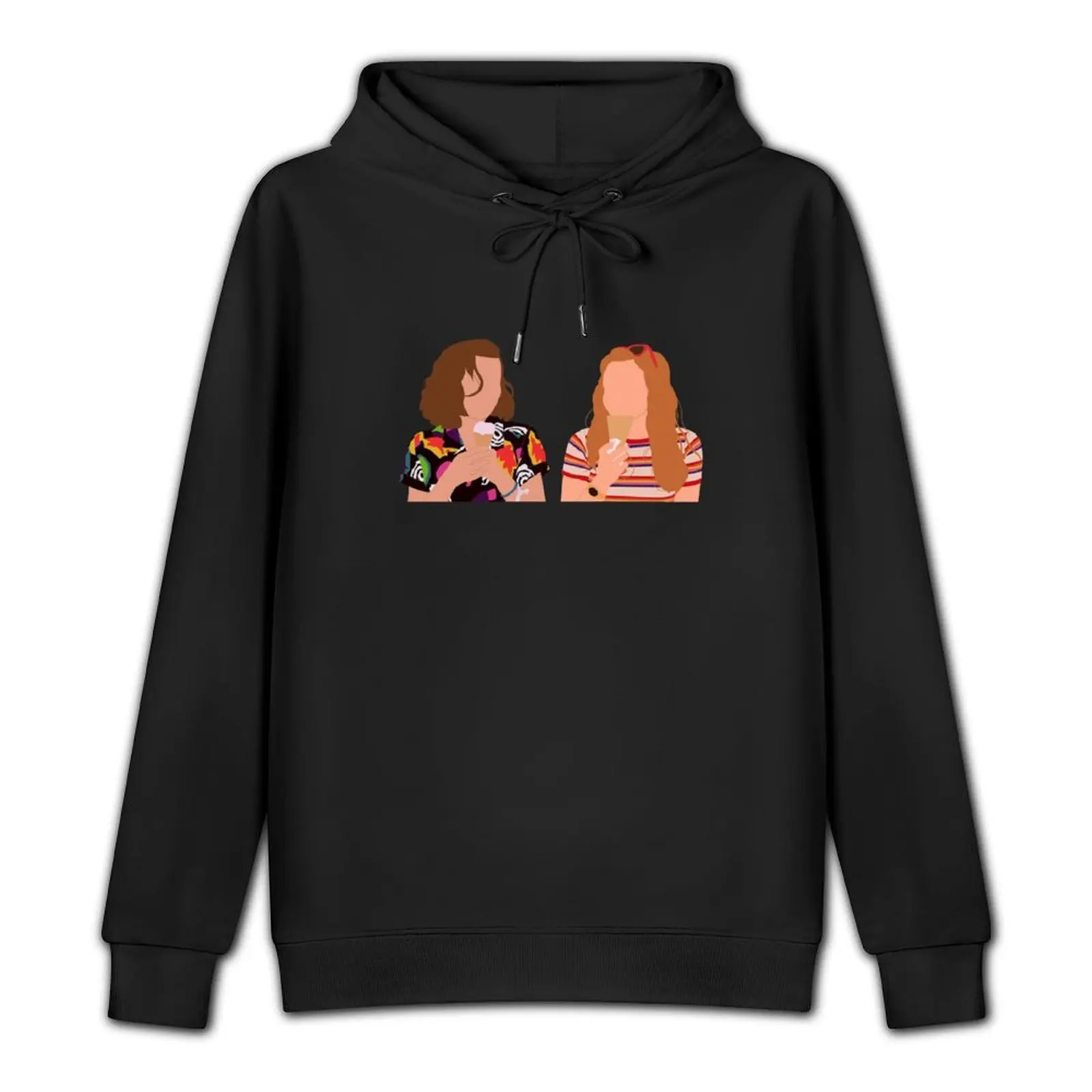 Millie Bobby Brown and Sadie Sink Pullover Hoodie mens designer clothes autumn jacket men blouse designer hoodies