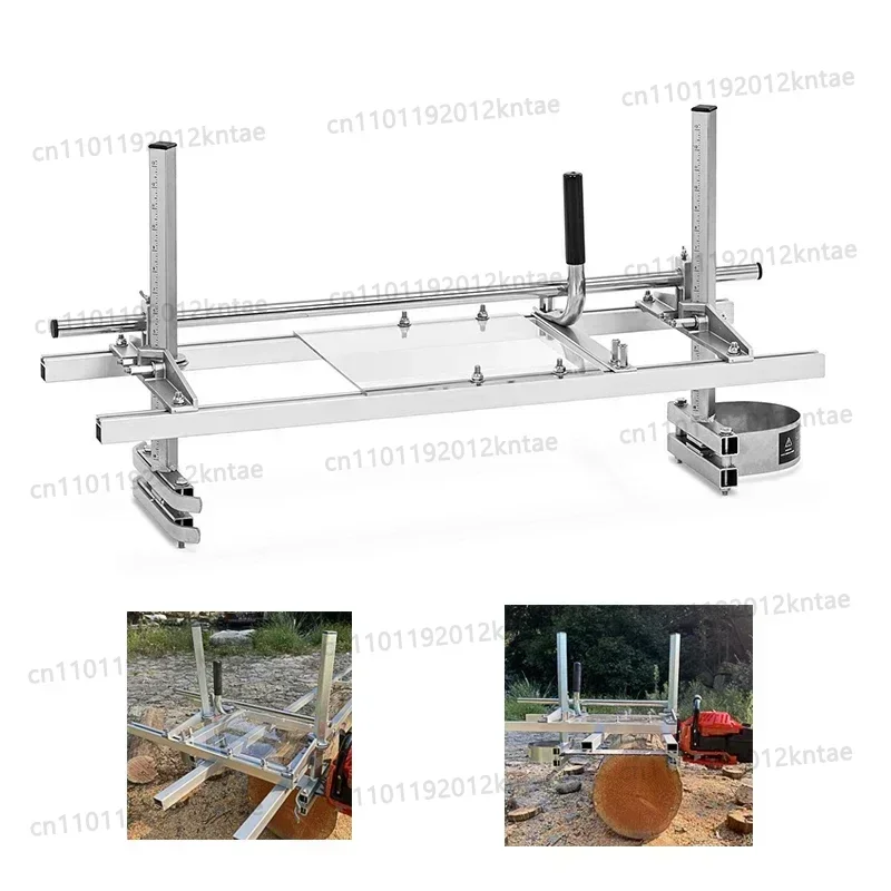 Portable Chainsaw Mill Planking Milling 36 48 Inch Guide Bar Wood Lumber Cutting Chainsaw Mill Open Plate Frame