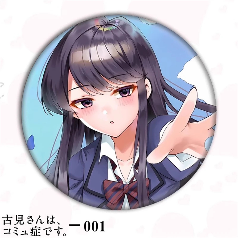 58mm Anime Komi kann nicht kom – Embroidery Reddit Bewertung und Preis