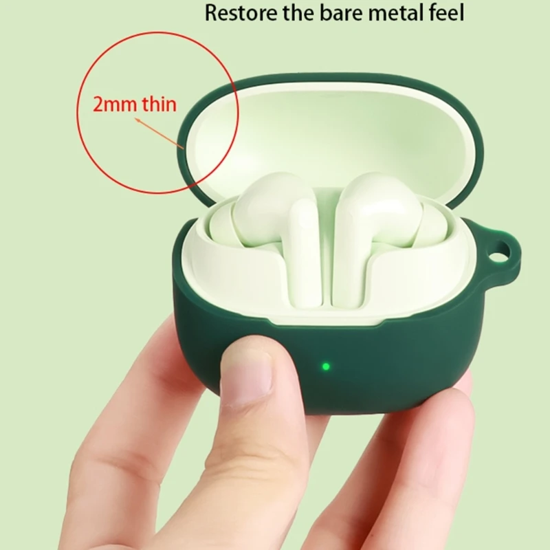 Schützende Silikonhülle für das Ladeetui der Ohrhörer mit Deckelteil E74A – Detail 2