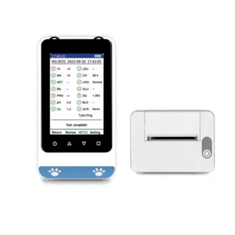 Professional pet clinical chemical urine testing equipment analyzer, system veterinary urine analyzer