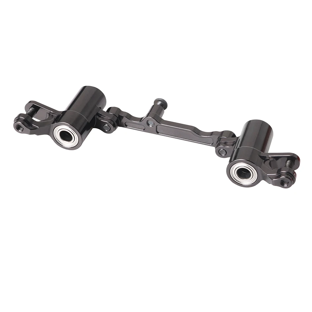 KYX Racing-Jeu de manivelles de direction en aluminium, pièces de mise à niveau de lien, accessoires pour voiture RC 1/16, Traxxas Mini-Maxx