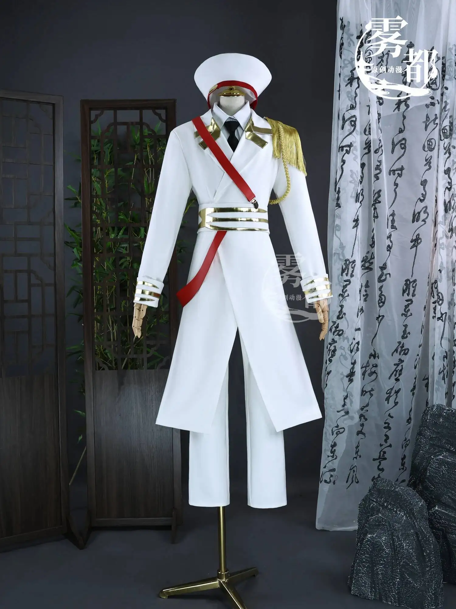 

New Anime Three Eyes Roaring Sky Record Cosplay Set Genuine Taibai Jinxing Yang Jian Tianting Cosplay Set Working Uniform