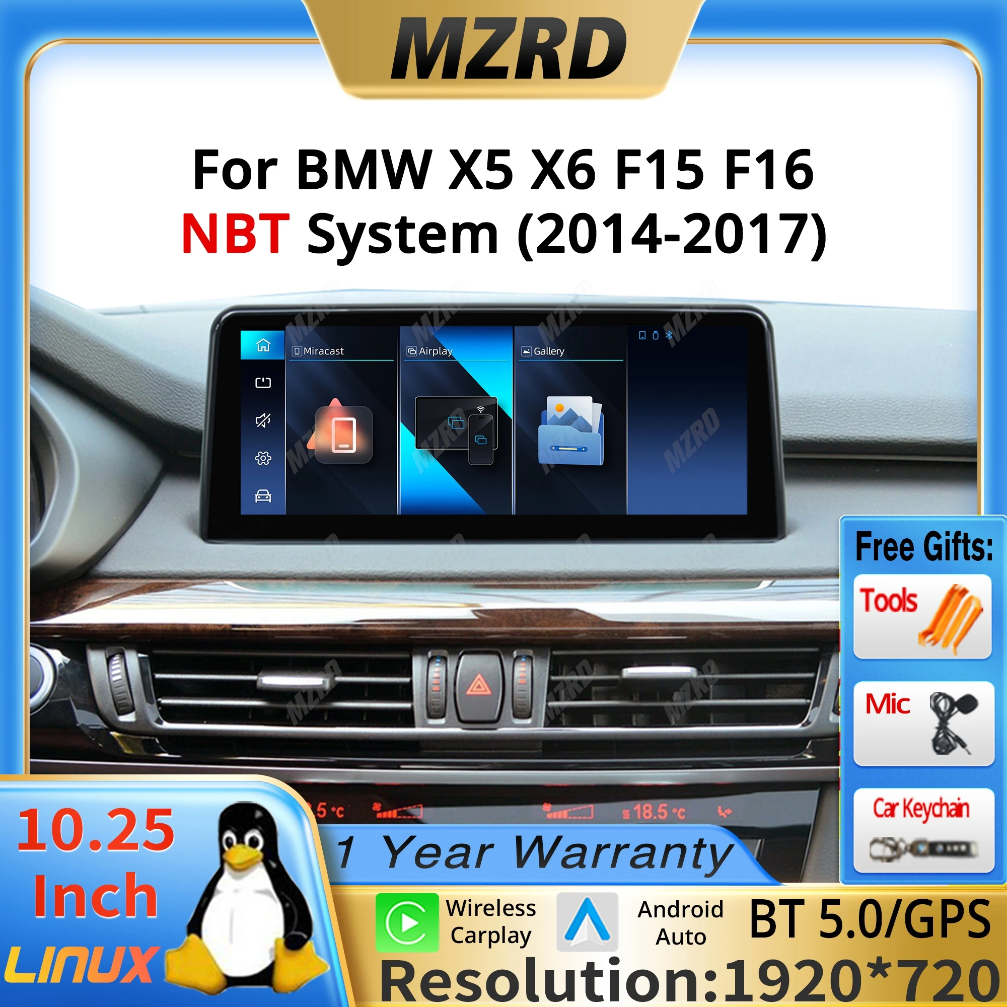 Mzrd 10.25" Linux S…