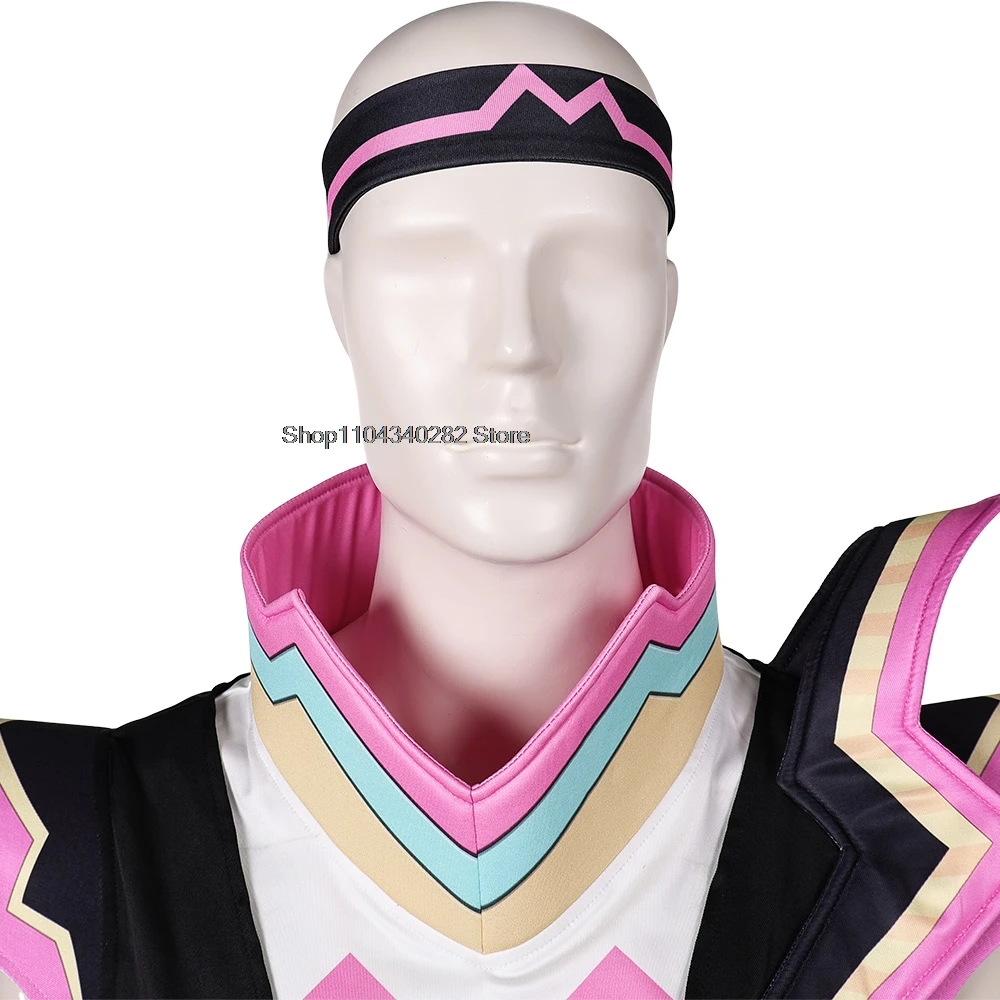 Ekko Cosplay Pak Spel Ekko Arcane Cosplay Kostuum De Jongen Die Shattered Time Halloween Carnaval Party Uniformen