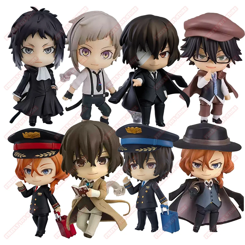 

Bungo Stray Dogs Animation Comics Peripheral Toys Dazai Nakahara Anime Action Movable Model Figures Collection
