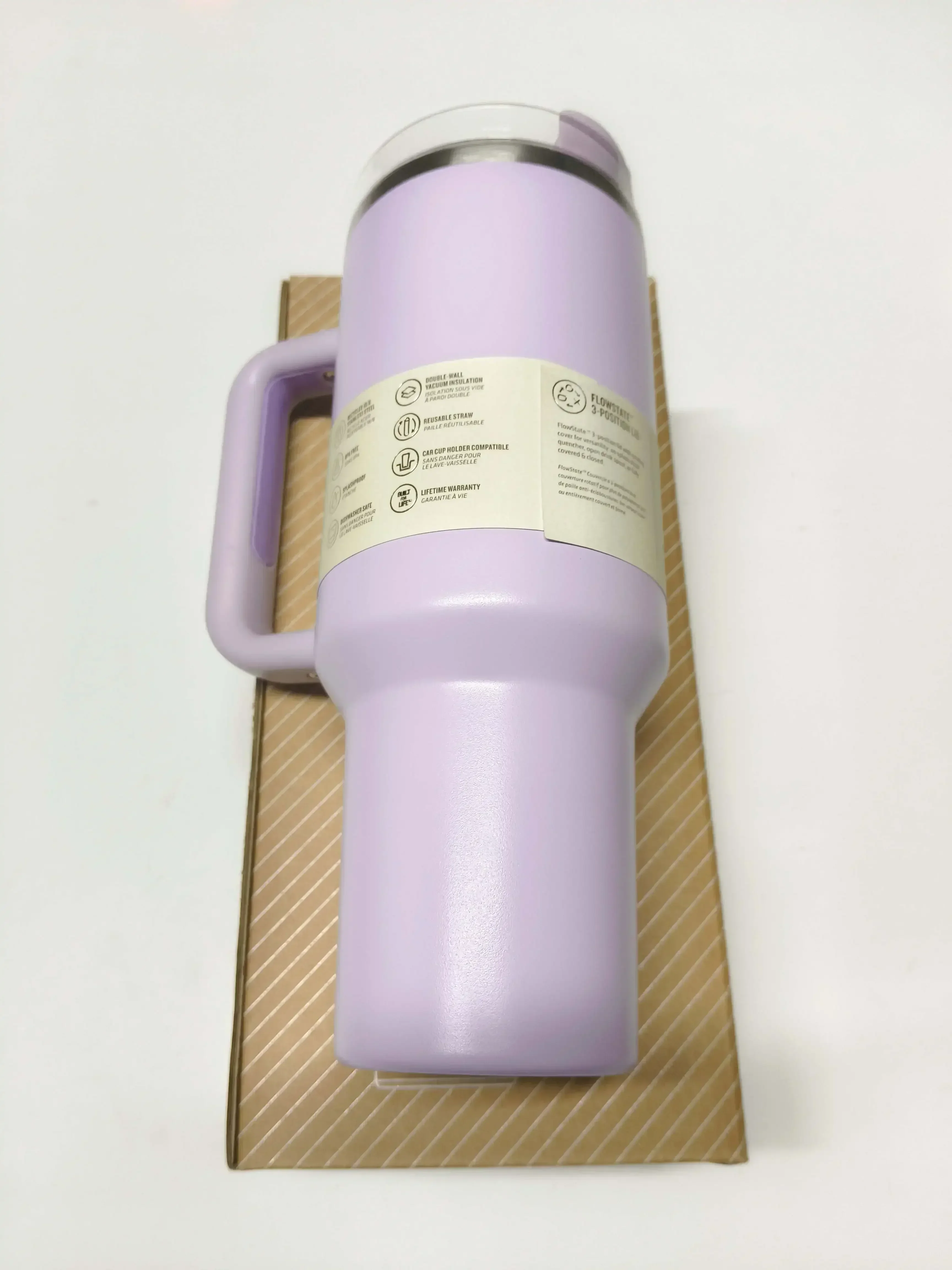 

Взрывоопасная кружка для воды с ручкой, термокружка из нержавеющей стали большой емкости 304, портативная автомобильная кружка на 40 унций.