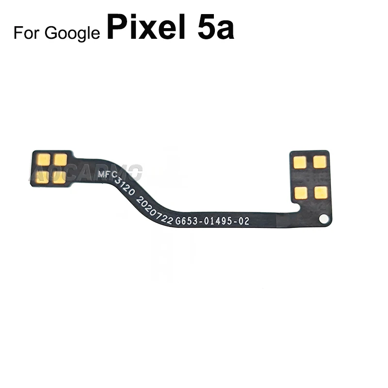 Aocarmo For Google Pixel 5a 4A 4G 5G Signal Antenna Connector Motherboard Connection Flex Cable Replacement Parts