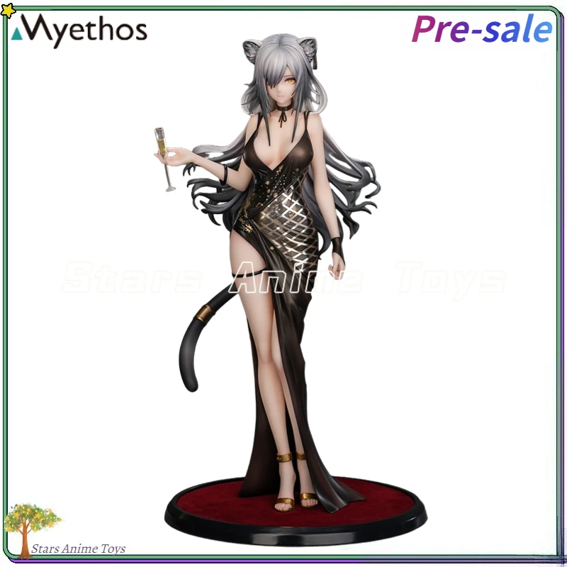 【Pré venda】 Presente original de Myethos + série Arknights Schwarz 1/7 coleção de brinquedos modelo figura de animação