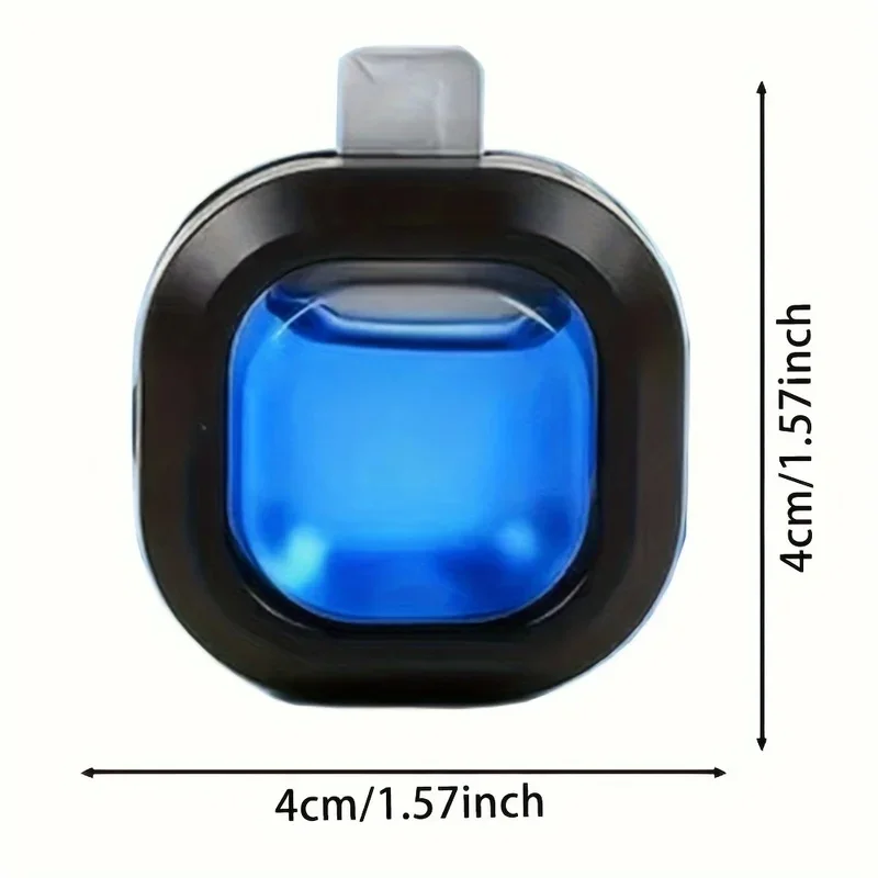 Long Lasting Car Vent Clip Aroma Freshener, Alcohol-Free Essential Oil Deodorant, 0.14oz Per Bottle for Car Odor Removal JJ5049