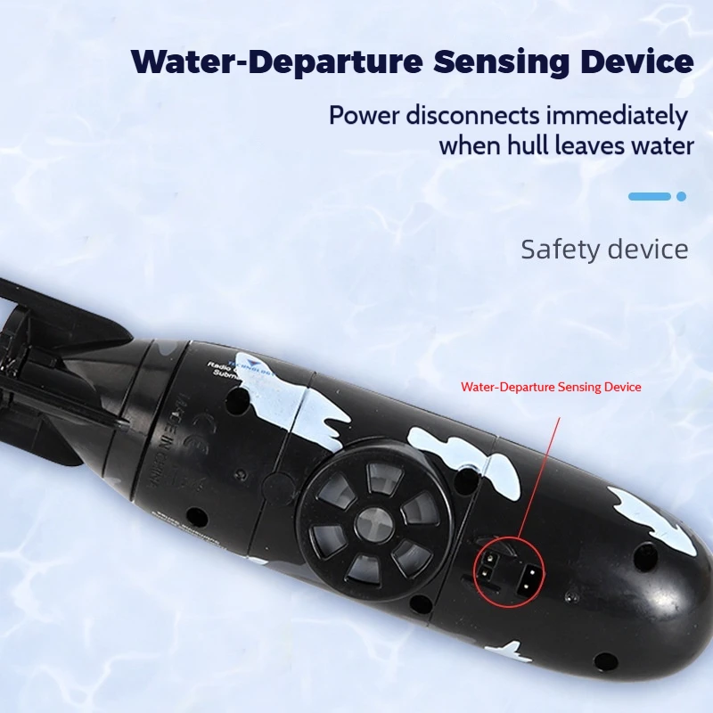 ماجيك الحوت RC الغواصة البسيطة التحكم عن بعد الغواصة النووية الكهربائية الغوص قارب لعبة الماء للأطفال الأولاد بركة اللعب هدية