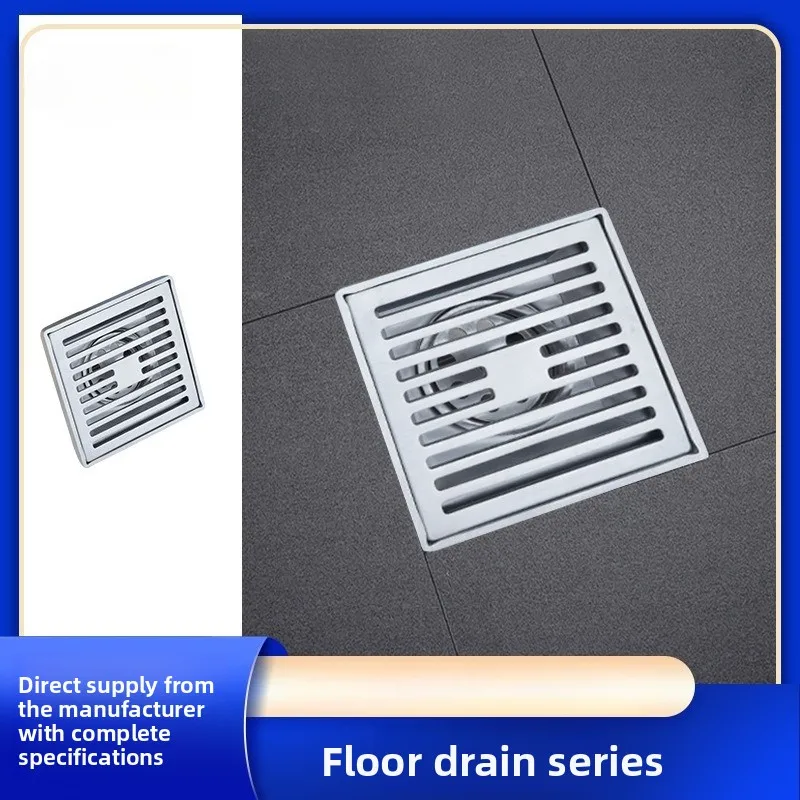 

Слив для пола с бамбуковым рядом 304, дезодорант из нержавеющей стали, крышка Бога, ванная комната, стиральная машина, канализация, универсальный длинный слив для пола