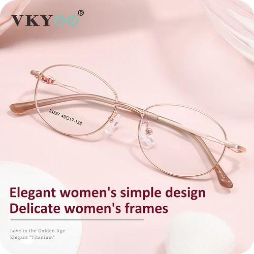 Imagen 1 del producto VICKY, nuevo diseño de marco pequeño geométrico ovalado a la moda, gafas antiluz azul, gafas de lectura para mujer, prescripción personalizable