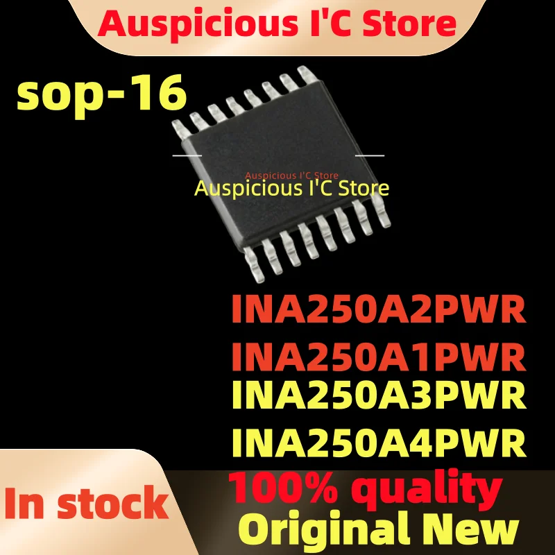 (10pcs)100%New  I250A1 I250A2 I250A3 I250A4 INA250A1PWR INA250A2PWR INA250A3PWR INA250A4PWR sop-16