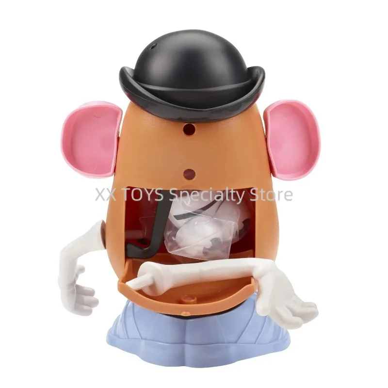Original Disney Pixar Toy Story 4 Mr Potato Head Buzz Lightyear Woody Version Action Figure Collection Assembled Educational Toy
