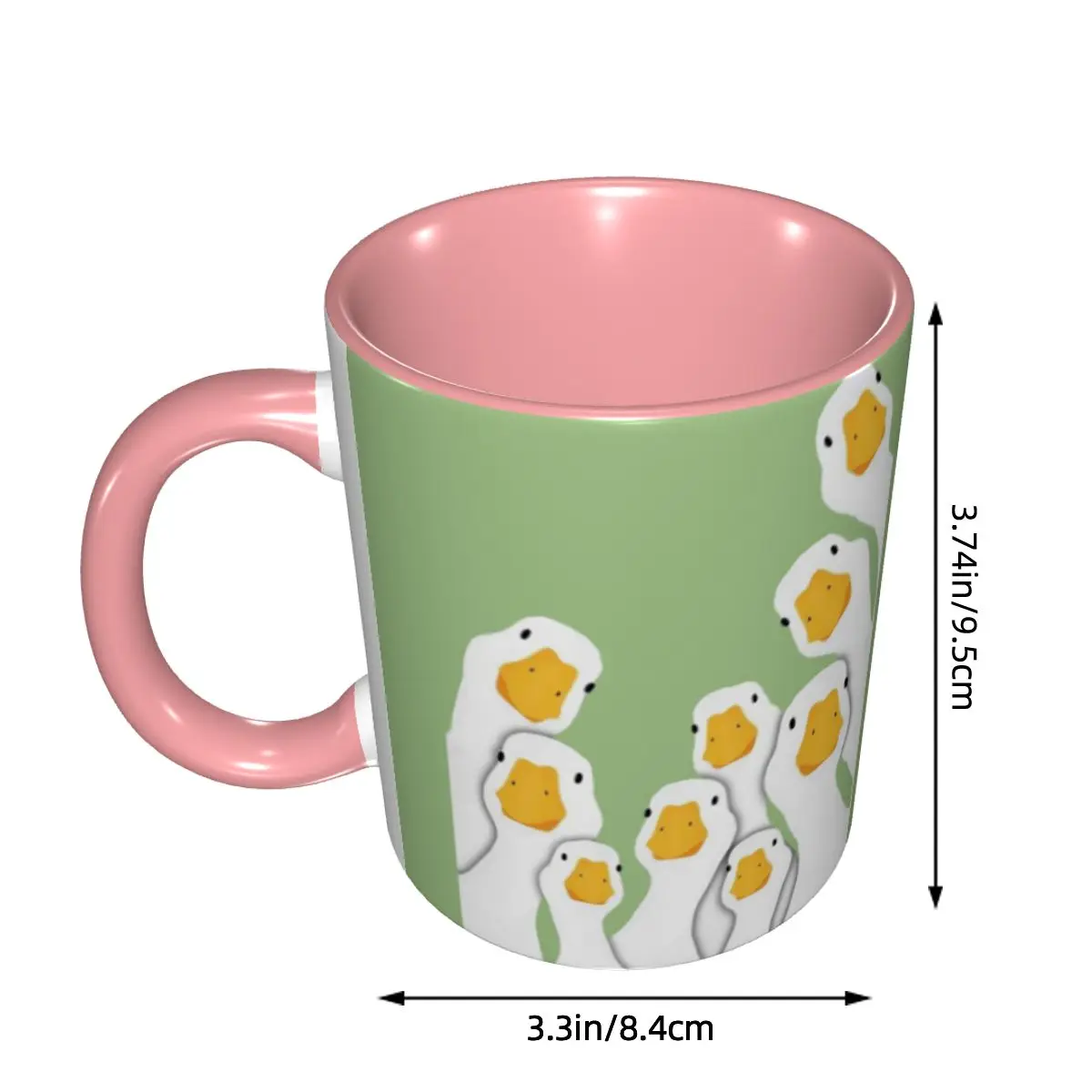 Cartoon Popular Goose Animal Mug Funny Ceramic Coffee Cups Tea Mugs Milk Cup Drinkware Gifts for Woman Man