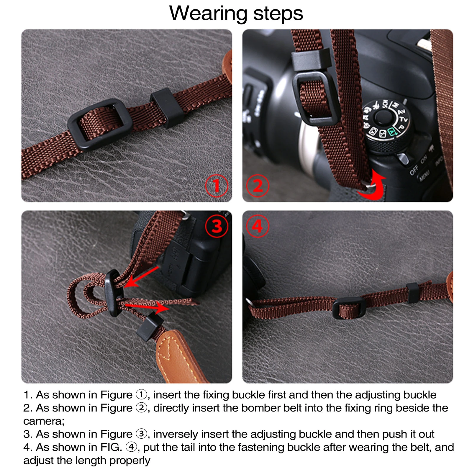 ZH Top Nylon Neck Strap Quick Release Wrist Belt For Gopro Nikon DSLR Camera Strap Reflex Camera Shoulder Straps Accessories