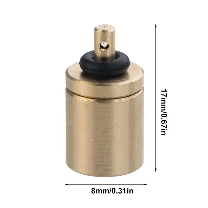 Canister Refill Adapter 5Pcs Brass Inflation Nozzles Filling Canister Adapter For Outdoor Backpack Hiking Camping Stove