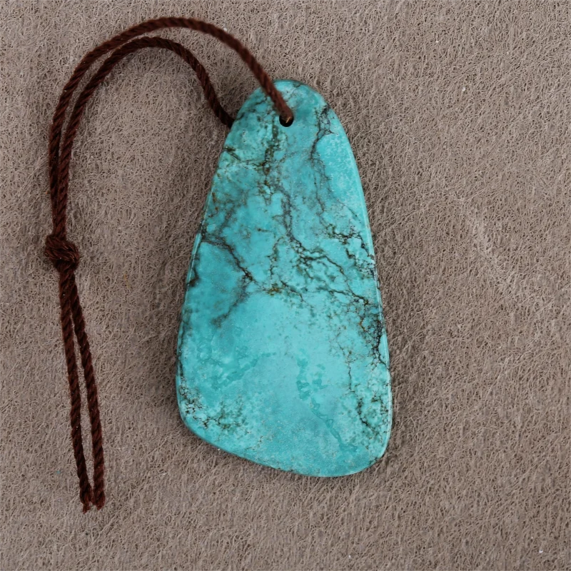 

Бусины-подвески B&F с бирюзой, бусины из натуральных камней ручной работы, полированные камни для изготовления ювелирных изделий.