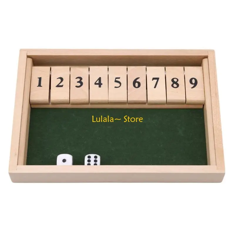 Juego Y4QA Cierra juego barra box para W/ 9 Number Mucils 2 Children Math a