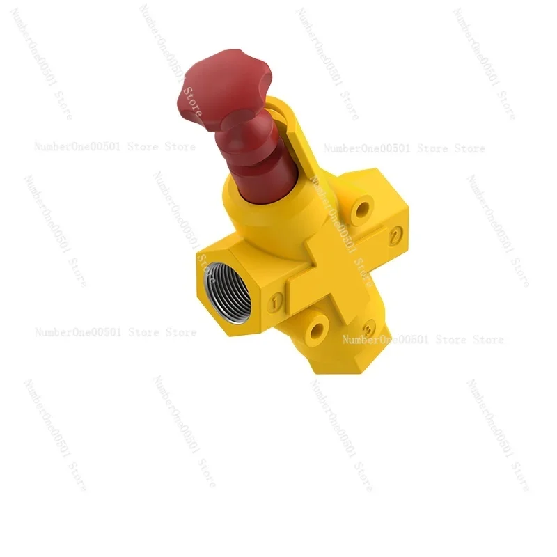 Cut Off Air Source, Drain Residual Pressure Shut-off Valve HE-G1/2-LO 197134 Pneumatic Element