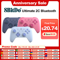 8BitDo Ultimate 2C for Nintendo Switch Bluetooth Wireless Controller Gamepad Ultimate C New Series Redesigned Simplified Version