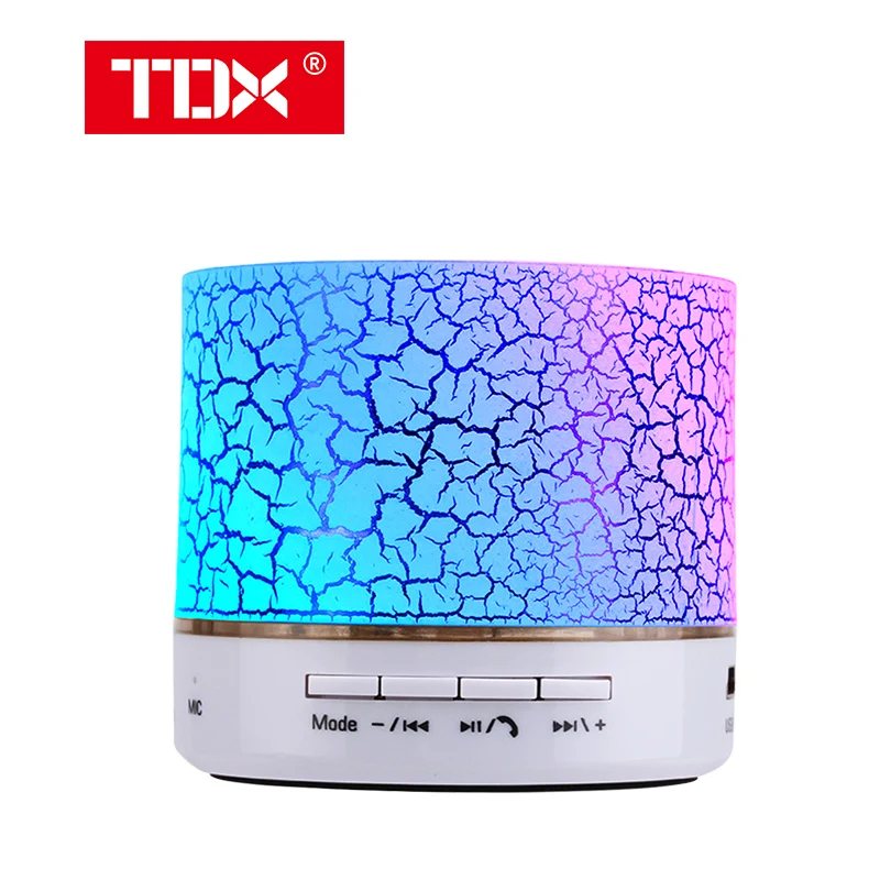 Wireless Mini Speaker Wireless Speaker Multicolour LED TF Card USB Subwoofer Portable Ambient Speaker Holiday Gift image 6