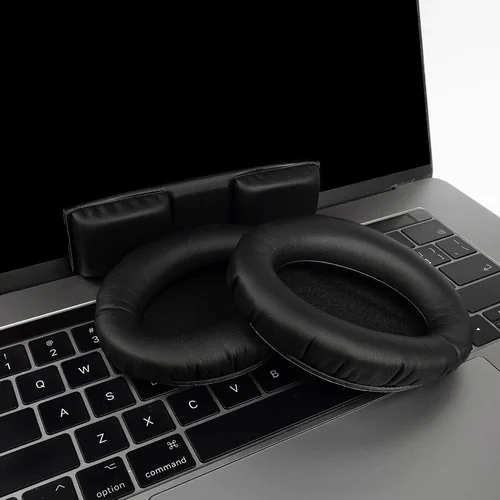 Imagen 2 del producto Almohadillas de espuma de repuesto para auriculares Sennheiser HD300 Pro, almohadillas de espuma viscoelástica, cuero proteico