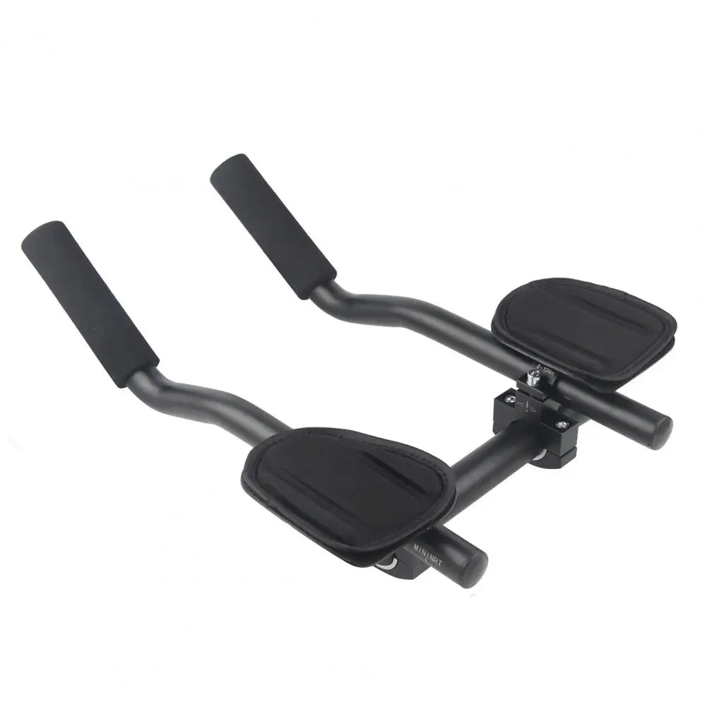 Bicycle Armrest Aluminium Alloy Bike Handlebar with Thick Sponge Arm Cushion for Cycling Mtb Road Bikes Relaxation