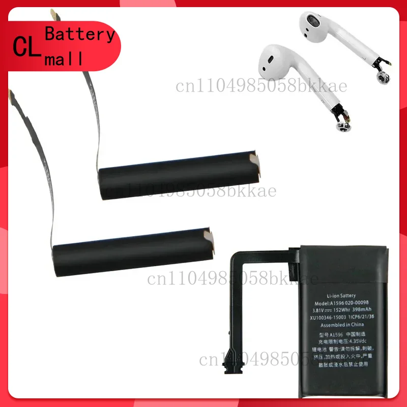 

Высококачественный новый аккумулятор для Airpods 1, 2, 3, 4, гарнитура AirPods Pro и зарядное устройство