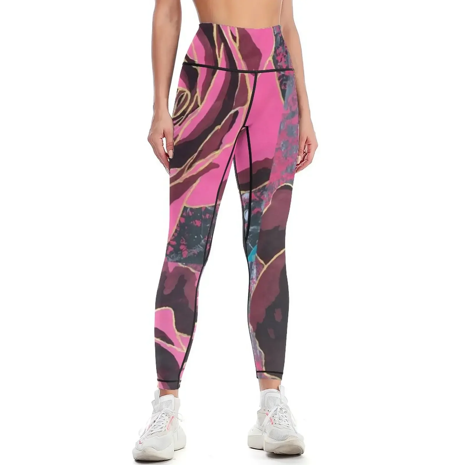 

Shakti Rose Leggings sport set trousers Sports female gym pants Womens Leggings