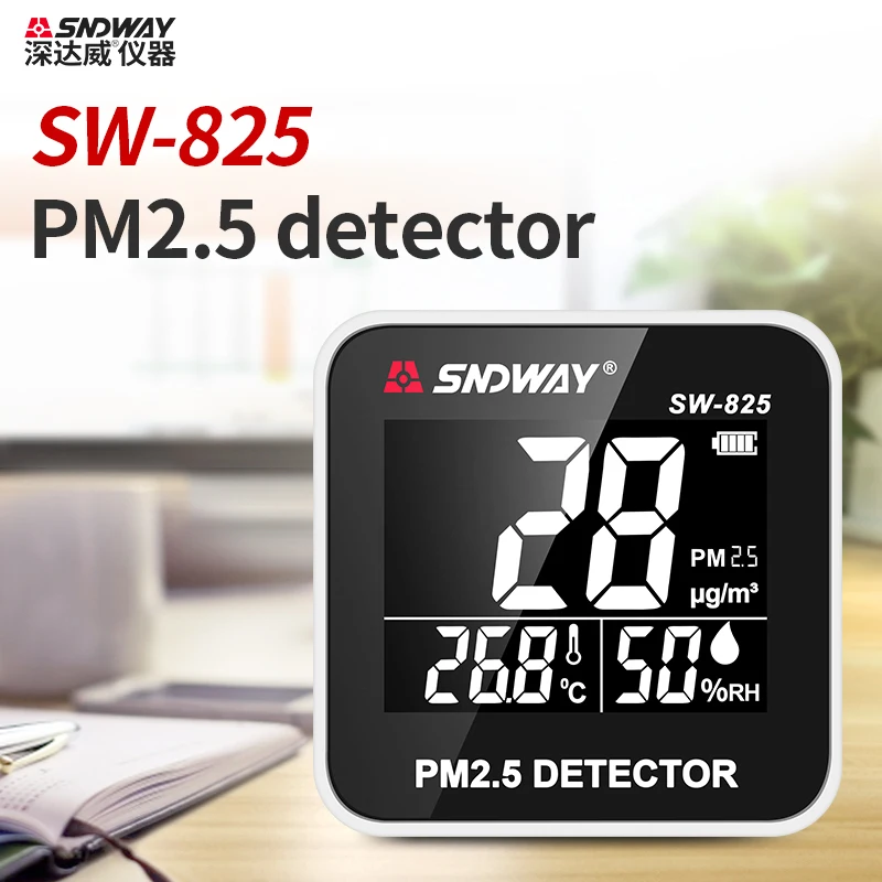 Imagem -03 - Sndway Smart Co2 Detector em Detector de Dióxido de Carbono Monitor de Qualidade do ar Temperatura Umidade Testador de ar com Despertador