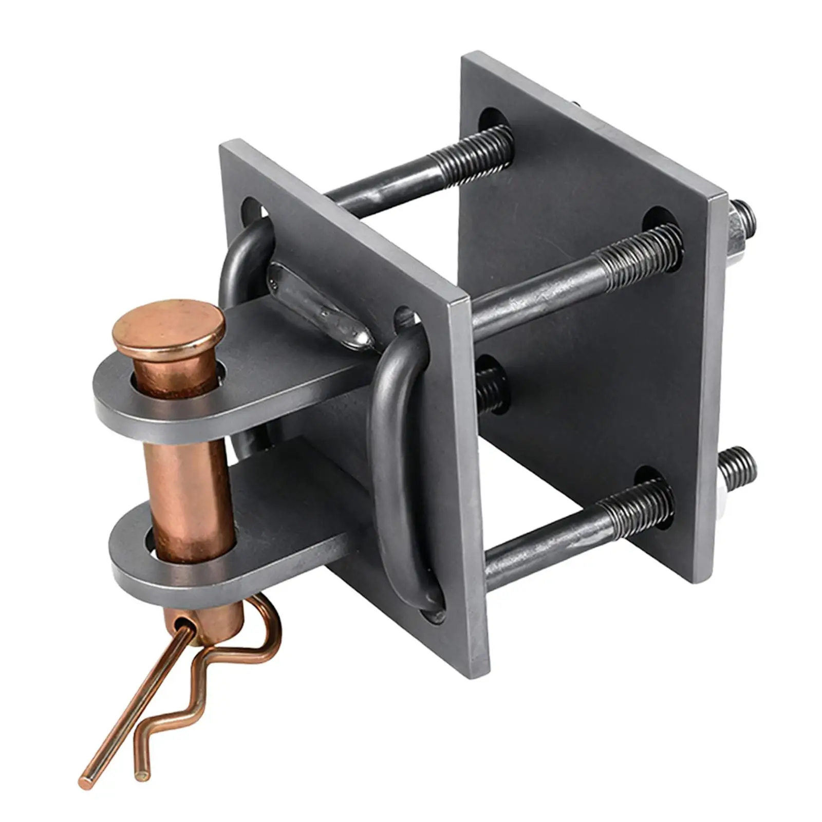 

Compact Towing Trailer Hook Adjustable Steel Accessory Easy Installation for Electric Tricycle Rear Mount