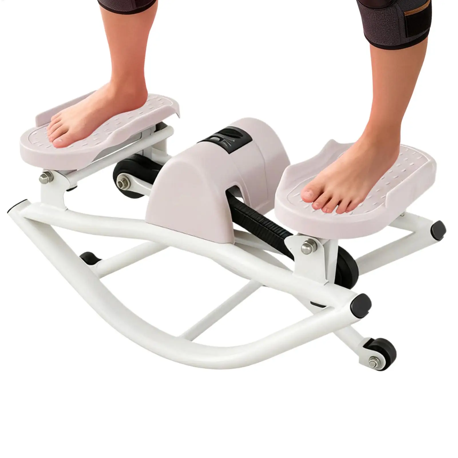 Rock Stepper Portable Lateral Stepper Machine Side To Side Low Shock Core Exerciser Equipment for Legs Glutes Workout Machine