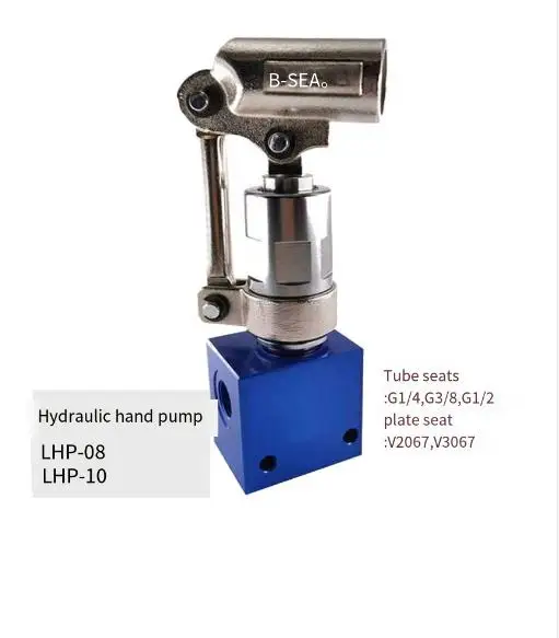 Threaded Cartridge Manual Hydraulic Pressure Pump Head LHP-08 10 High Pressure