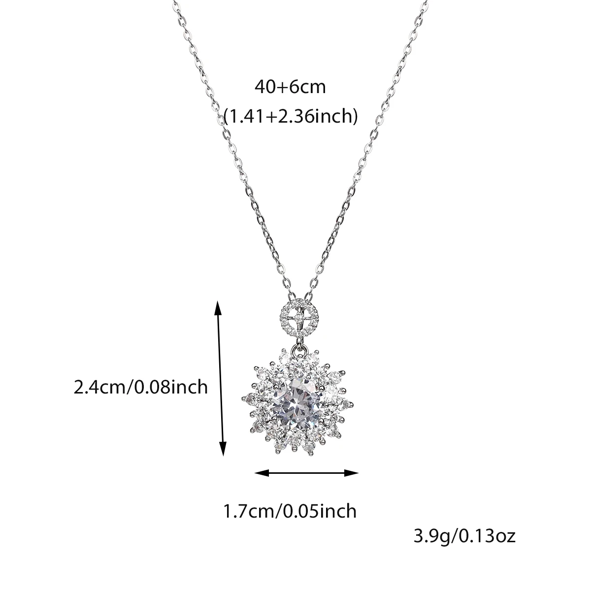 Collier en argent avec biscuits pour femme, long gland, chaîne de clavicule brillante, bijoux de mariage, fête, mode