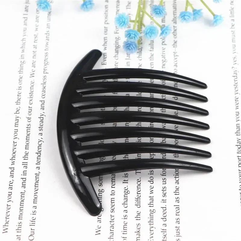 3PCS 10.5cm French Twist Totorial Hairstyle Hair Comb for Updo Hairclip Durable Sturdy Hair Clips Hair Accessories for Women