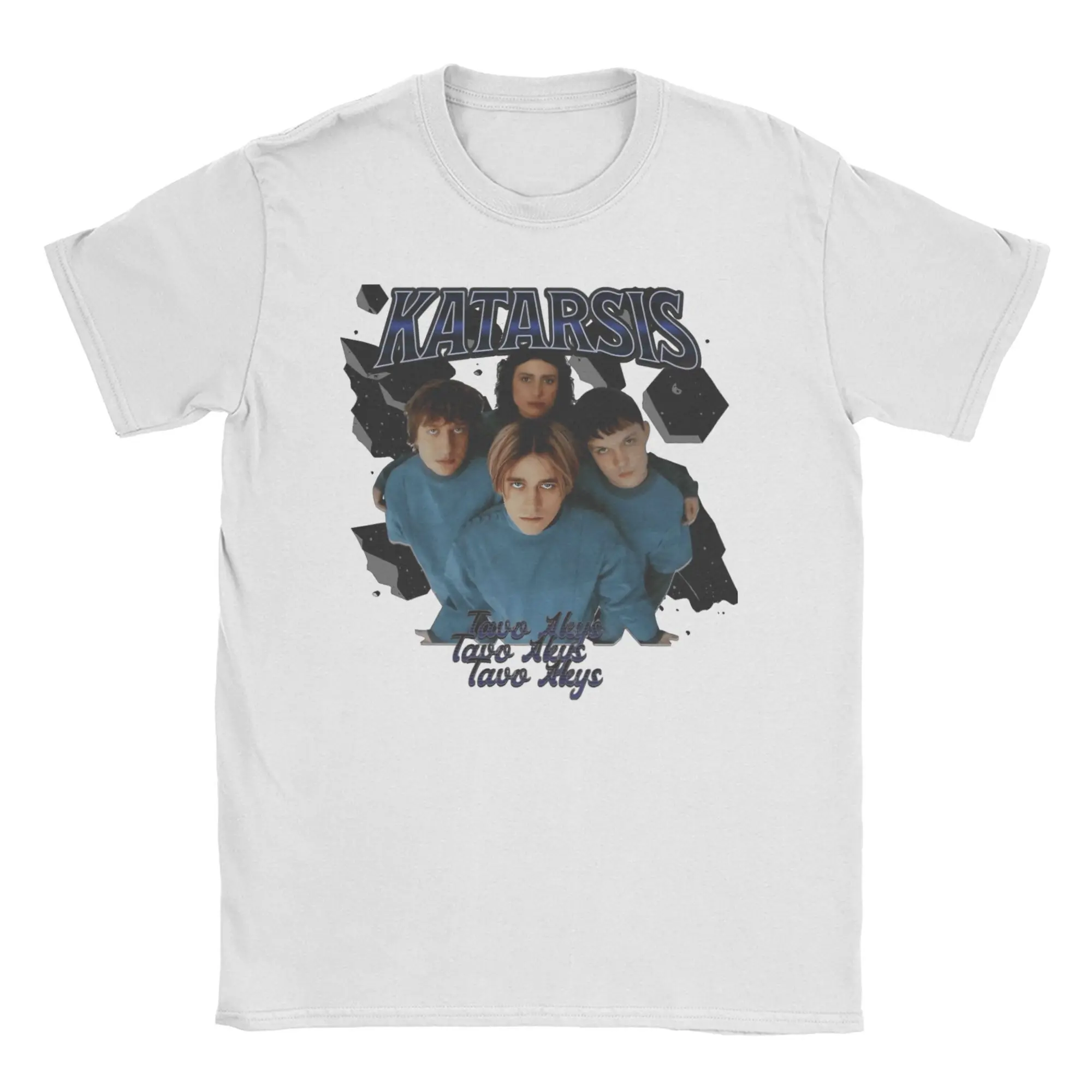 

Katarsis Tavo Akys Men T Shirt Eurovisions 2025 Leisure Tee Shirt Short Sleeve O Neck T-Shirt 100% Cotton Unique Clothes